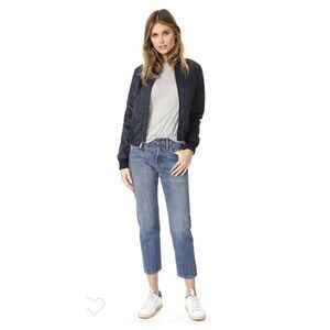 Vince Quilted Bomber Jacket